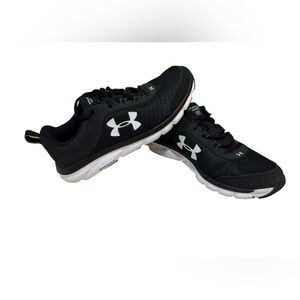 Size 9.5 - Under Armour Charged Assert 9 Black